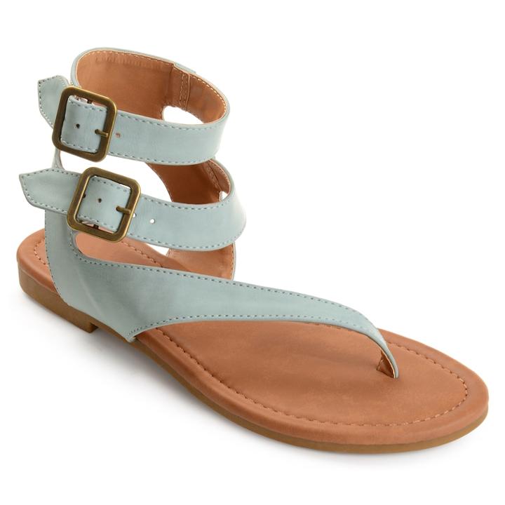 Journee Collection Kyle Women's Sandals, Size: Medium (7.5), Light Blue