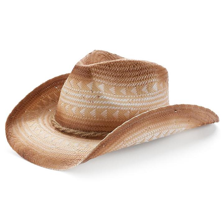 Peter Grimm Ini Drifter Geometric Cowboy Hat, Women's, Beig/green (beig/khaki)