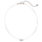 Lc Lauren Conrad Gold Tone Bead Simulated Pearl Necklace, Women's, White Oth