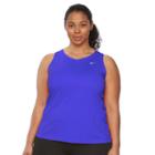 Plus Size Nike Ext Miler Dri-fit Racerback Running Tank, Women's, Size: 2xl, Light Blue