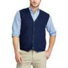 Men's Chaps Classic-fit Waistcoat Fashion Vest, Size: Xxl, Blue (navy)