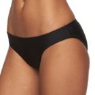 Women's Speedo Solid Bikini Bottoms, Size: Small, Black