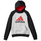 Boys 8-20 Adidas Logo Colorblock Fleece Pullover, Boy's, Size: Large, Grey