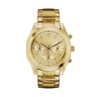 Caravelle Women's Crystal Stainless Steel Chronograph Watch - 44l238, Size: Medium, Yellow