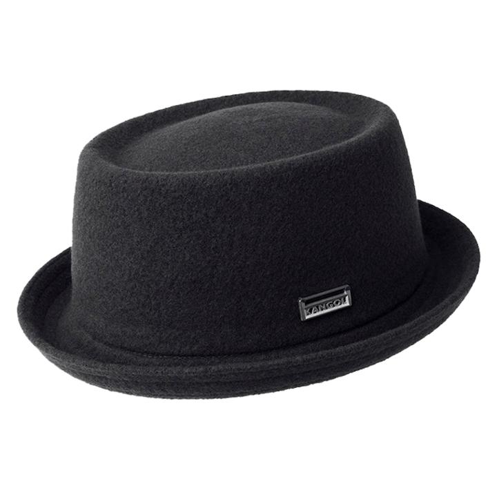 Men's Kangol Wool-blend Mowbray Pork Pie Hat, Size: Medium, Black