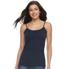 Women's Sonoma Goods For Life&trade; Everyday Camisole, Size: Xxl, Dark Blue