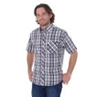 Big & Tall Dickies Relaxed-fit Plaid Button-down Shirt, Men's, Size: Xl Tall, Grey