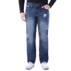 Men's Axe & Crown Straight-leg Jeans, Size: 32x32, Dark Blue