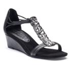 New York Transit Kindred Spirit Women's Wedge Sandals, Size: Medium (10), Black