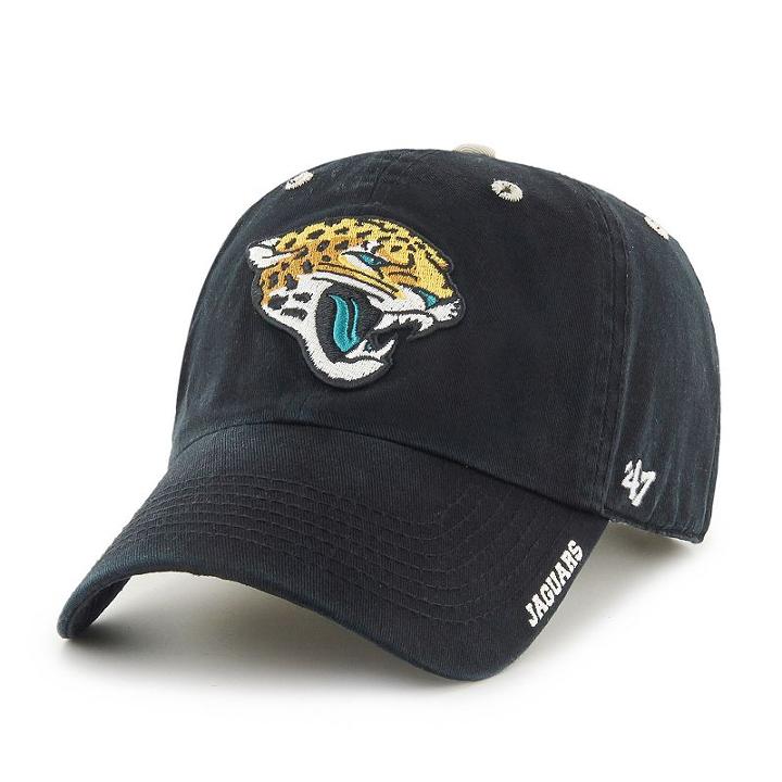 Adult '47 Brand Jacksonville Jaguars Ice Adjustable Cap, Black
