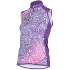 Women's Canari Asha Full-zip Cycling Tank, Size: Small, Purple