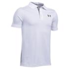 Boys 8-20 Under Armour Performance Polo, Size: Small, White