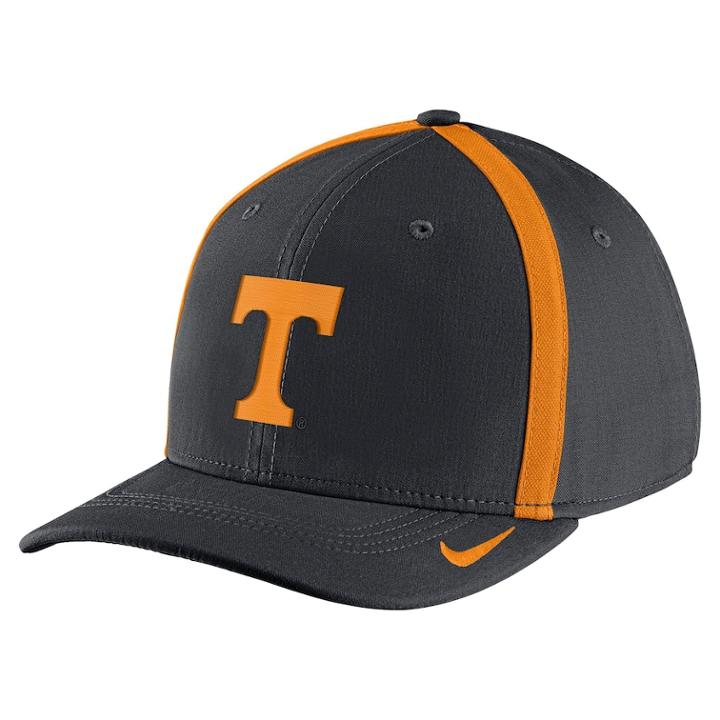 Adult Nike Tennessee Volunteers Aerobill Sideline Cap, Men's, Grey