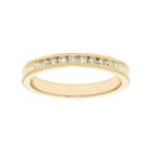 14k Gold 1/5 Carat T.w. Diamond Anniversary Ring, Women's, Size: 7.50, White