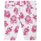 Girls 4-6x French Toast Printed Twill Skimmer Shorts, Girl's, Size: 4, Light Pink