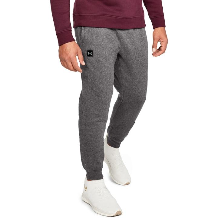 Men's Under Armour Rival Fleece Jogger Pants, Size: Xxl, Grey