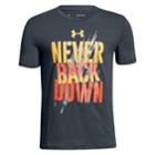 Boys 8-20 Under Armour Never Back Down Tee, Size: Medium, Oxford