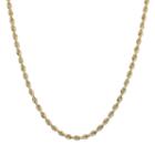 Everlasting Gold 14k Gold Rope Chain Necklace - 18 In, Women's, Size: 18, Yellow