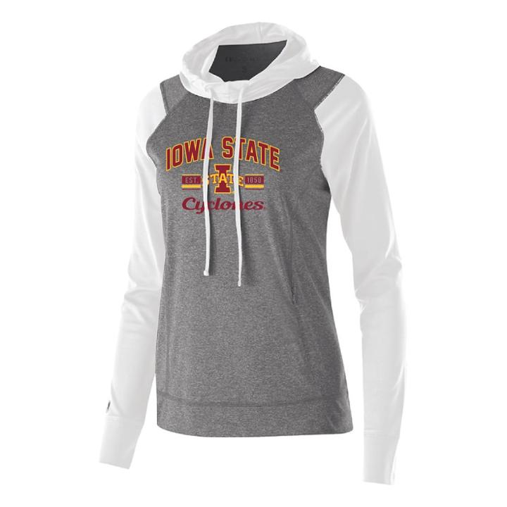 Women's Iowa State Cyclones Echo Hoodie, Size: Small, White Oth