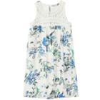 Girls 7-16 Speechless Floral Crochet-yoke Dress, Girl's, Size: 7, Blue Other