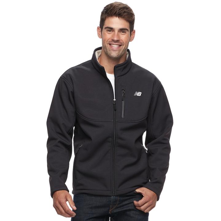 Men's New Balance Sherpa-lined Full-zip Jacket, Size: Xxl, Pink Ovrfl