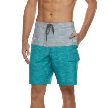 Men's Sonoma Goods For Life&trade; Flexwear Colorblock Swim Trunks, Size: Xl, Bro Solid