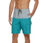 Men's Sonoma Goods For Life&trade; Flexwear Colorblock Swim Trunks, Size: Xl, Bro Solid