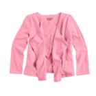 Girls 4-10 Jumping Beans&reg; Open Front Cardigan, Size: 8, Brt Pink