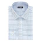 Men's Chaps Regular-fit Wrinkle-free Stretch Collar Dress Shirt, Size: 17.5 36/37, Turquoise/blue (turq/aqua)
