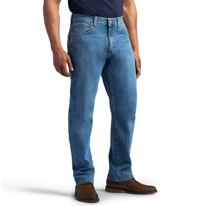 Men's Lee Modern Series Athletic-fit Jeans, Size: 30x30, Med Blue