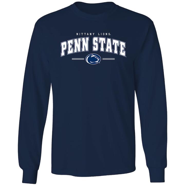 Men's Penn State Nittany Lions Slab Tee, Size: Xxl, Blue (navy)