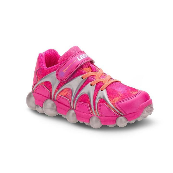 Stride Rite Leepz Toddler Girls' Light-up Sneakers, Girl's, Size: 3, Pink