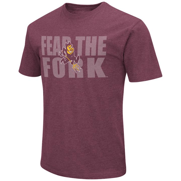 Men's Arizona State Sun Devils Motto Tee, Size: Xxl, Med Red