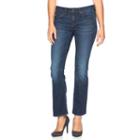 Women's Apt. 9&reg; Modern Fit Shaping Bootcut Jeans, Size: 10, Black