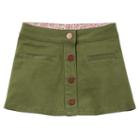 Girls 4-8 Carter's Button-down Skirt, Size: 5, Green Oth