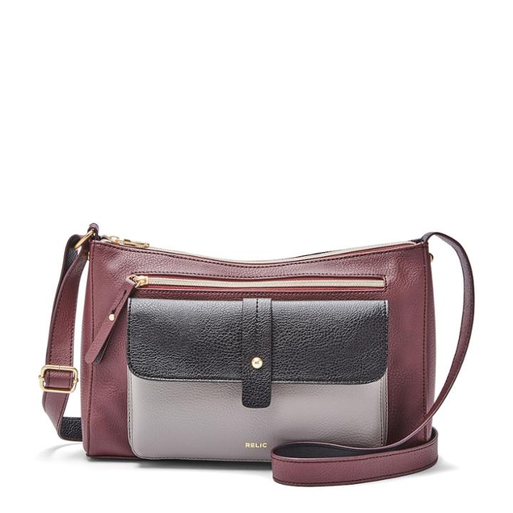 Relic Tessa Crossbody Bag, Women's, Red Overfl