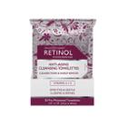 Retinol Anti-aging Cleansing Towelettes, Multicolor