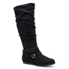 So&reg; Site Women's Knee High Boots, Size: Medium (7), Black