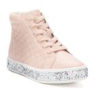 So&reg; Peyton Girls' High Top Shoes, Size: 2, Light Pink