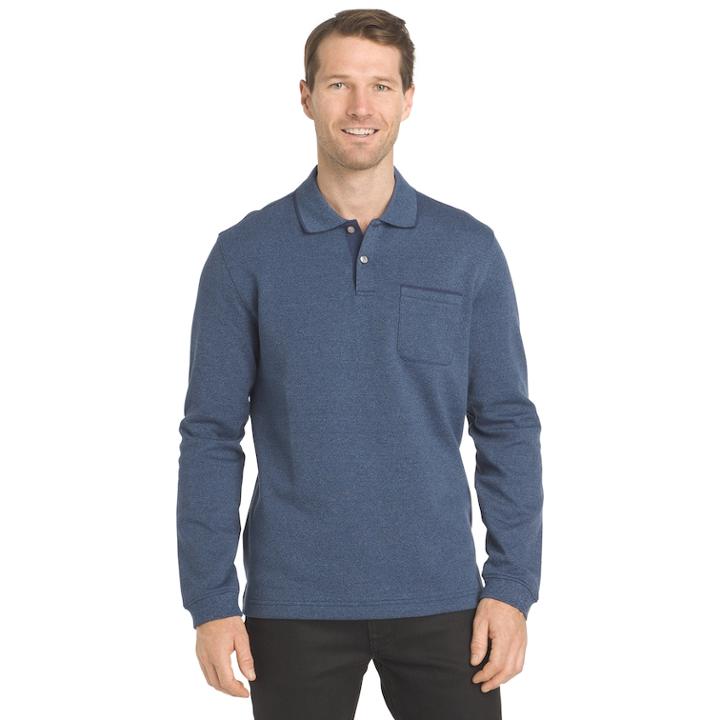 Men's Van Heusen Flex Stretch Polo, Size: Xxl, Blue