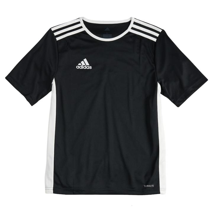 Boys 8-20 Adidas Entrada Tee, Size: Medium, Black
