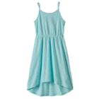 Girls 4-10 Jumping Beans&reg; Lace Cross Back Tank Dress, Girl's, Size: 4, Brt Blue