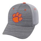 Adult Clemson Tigers Steam Performance Adjustable Cap, Men's, Med Grey