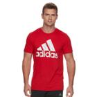 Men's Adidas Logo Dazzle Tee, Size: Xl, Red Other