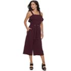Women's Apt. 9&reg; Ruffle Jumpsuit, Size: Xxl, Dark Red