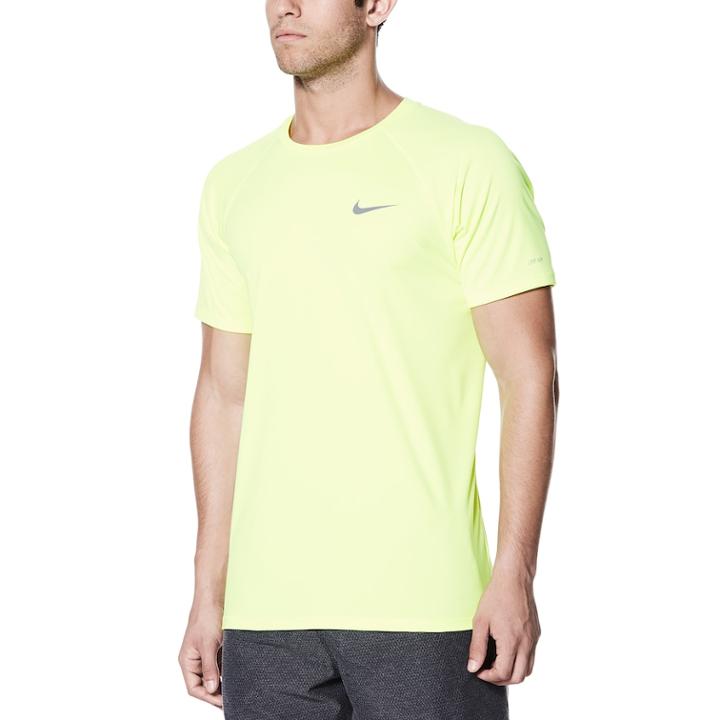 Men's Nike Hydroguard Tee, Size: Xxl, Brt Yellow