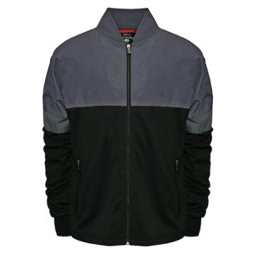 Men's Franchise Club Active Colorblock Jacket, Size: Xxl, Dark Grey