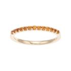 Boston Bay Diamonds 14k Gold Citrine Stack Ring, Women's, Size: 9, Yellow