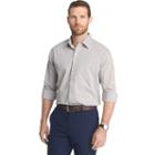 Big & Tall Van Heusen Traveler Stretch Classic-fit No-iron Button-down Shirt, Men's, Size: L Tall, Med Beige
