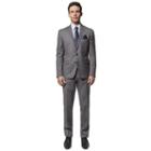 Men's Nick Dunn Modern-fit Unhemmed Suit, Size: 44l 37, Grey